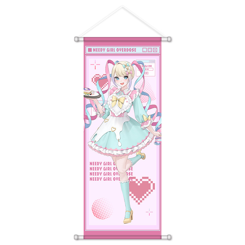 Rain Anime Poster Scroll NEEDY - огляд і ціна Home Decor Games Free