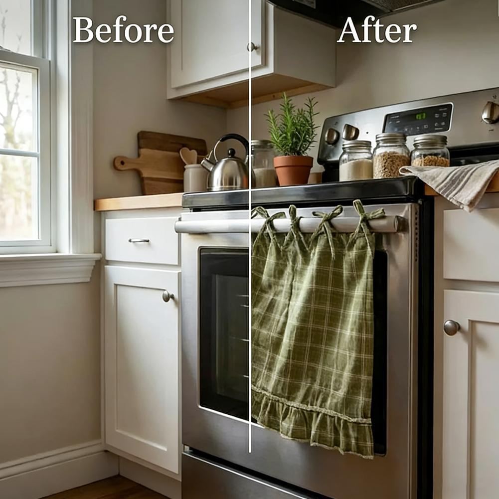 Oven Skirt Artisanal Farmhouse - огляд і ціна Home Decor Outside