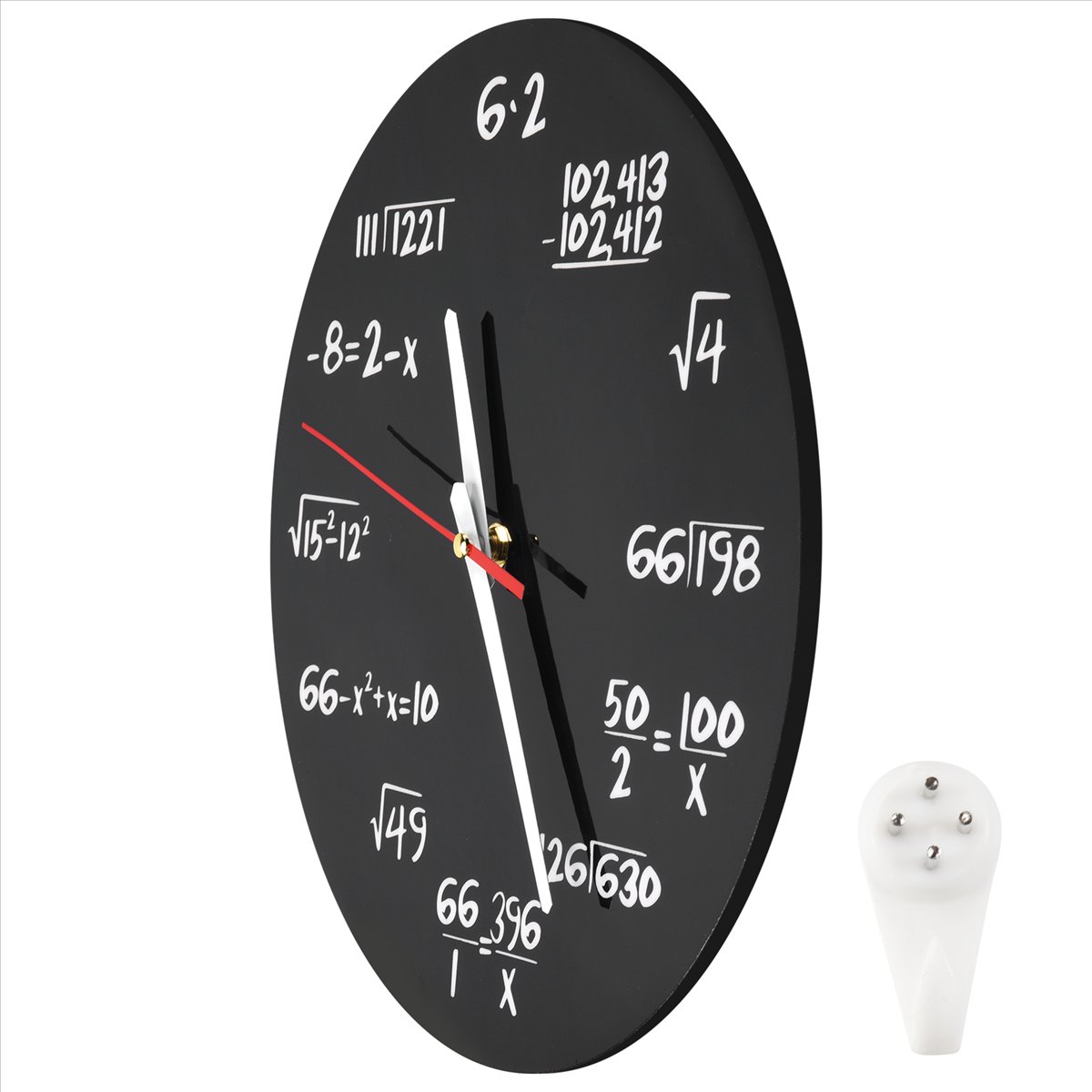 Math Wall Clock Math Formulas  - огляд і ціна Home Decor Quiz