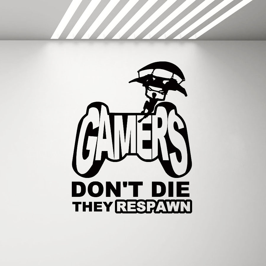 X-Box Gamer Wall Decal Dont Di - огляд і ціна Home Decor Xbox Games