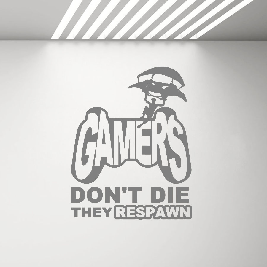X-Box Gamer Wall Decal Dont Di - огляд і ціна Home Decor Xbox Games