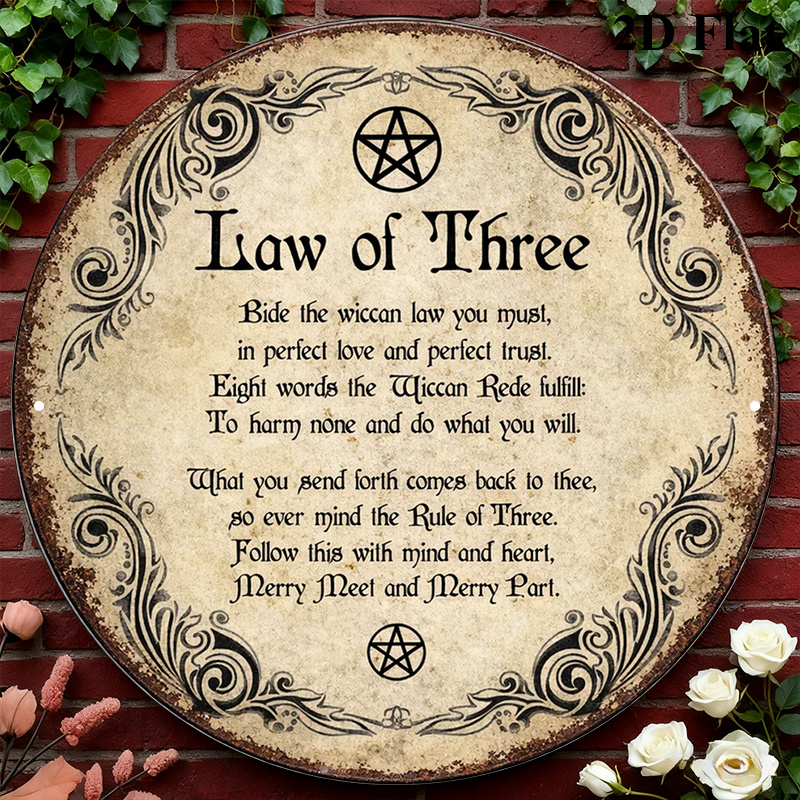 CIFBUY Vintage Wicca Triple Go - огляд і ціна Home Decoration