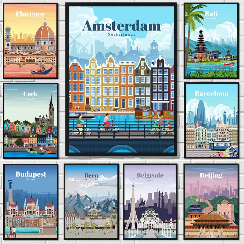 Diamond Painting Amsterdam Tok - огляд і ціна Home Decor London